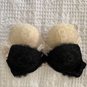Victoria’s Secret lace dream angels push up bra